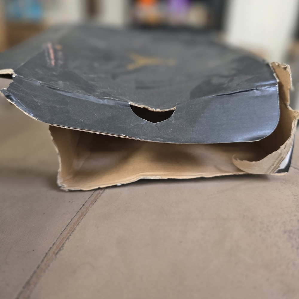 Nike Navy and Pink Floral High-Tops - Picture 8 of 10